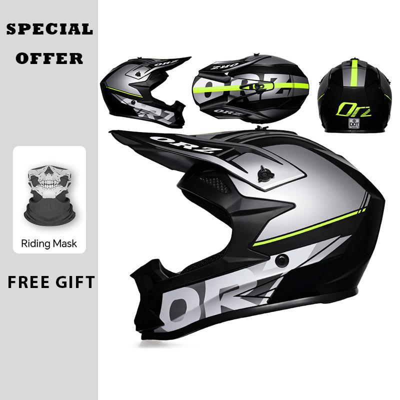 Motorcycle Downhill Helmet Motorbike Classic Bicycle MTB Racing Helmet Motocross Full Face Off-road Mountain Dirt Bike Helmet