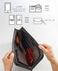 Shrink Leather Clutch Bag Second Ceremonial Genuine [Milagro] (Men's Bag, Bag, Black, Formal, Handbag, Bridal, Occasions, Leather, Black, Men's)