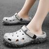 Fashion Summer Men Slippers New EVA Soft-soled Sandals Indoor Outdoor Garden Clogs Walking Beach Shoes Mens Shoes Big Size 40-47