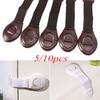 5/10pcs Kids Toilet Cabinet Cupboard Lockstitch Safety Lock Wardrobe Security Latches