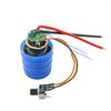 DC 7.4V 130,000RPM Brushless Motor DC 7.4 - 8.4V 220W Ultra-high Speed BLDC 3-Phase CNC Aluminum Alloy Impeller Ducted DIY Fan