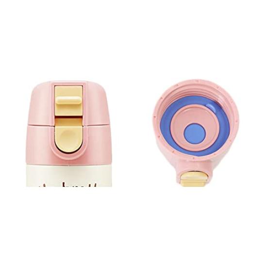 Skater Låsbar Mini Rostfritt Stål Winnie the Blooms SMBC1D Mugg, Nalle Puh, Disney, 140ml,