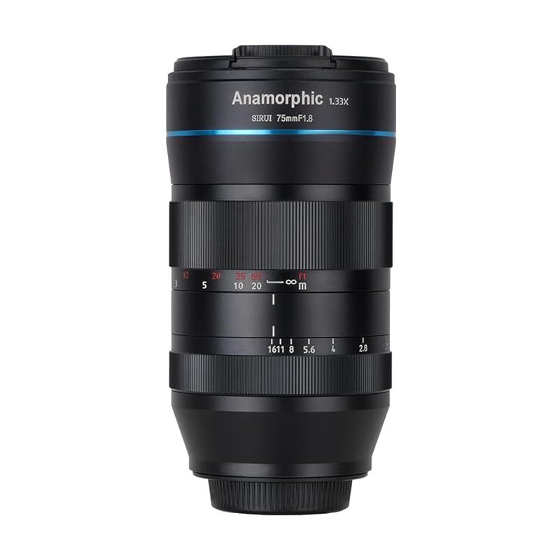 

SIRUI 75mm anamorphic lens F1.8 1.33X APS-C (MFT mount)