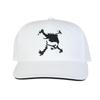 Oakley Skull Embroidery Size Free Size Cap, 25.0 (100), White,