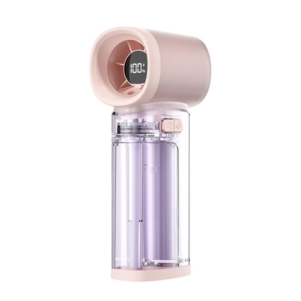

Lightweight Handheld Misting Fan Portable Small Personal Cooling Fans Mini Cooling Fans Travel розовый