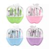 Apple Nail Care Cutter Cuticle Clippers Pedicure Manicure Grooming Set