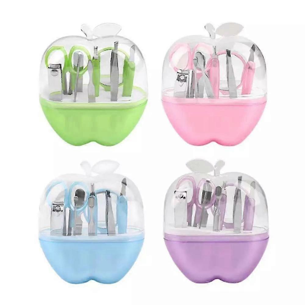 Apple Nail Care Cutter Cuticle Clippers Pedicure Manicure Grooming Set