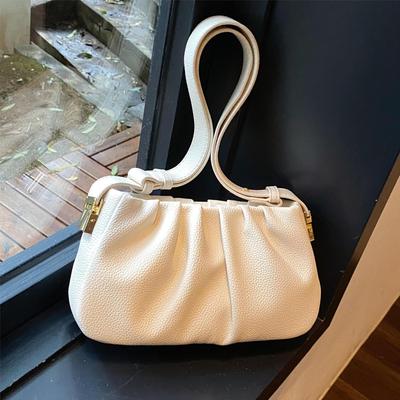 Premium Texture Pleated Cloud Bag Women's Bag Popular Messenger Bag Foreign Style Shoulder Armpit Bag