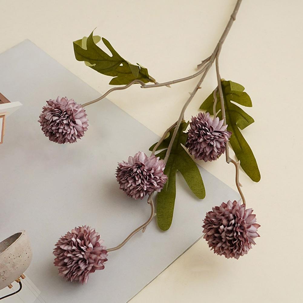 For Birthdays Party Decoration Bouquet Artificial Hydrangea Flowers Home And Party Decor Silk Bouquet High-Quality Silk Material