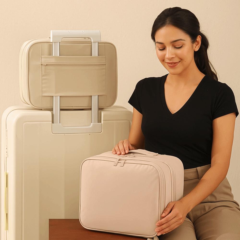 Handheld Travel Shoe Bag Large Capacity Underwear Clothes Bags Suitcase Organizer  Shoe Box