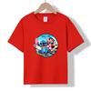 MC-47 MINISO 2026 Summer New Printed Cotton Round Neck T-shirt for Children Aged 1-16, Boys and Girls