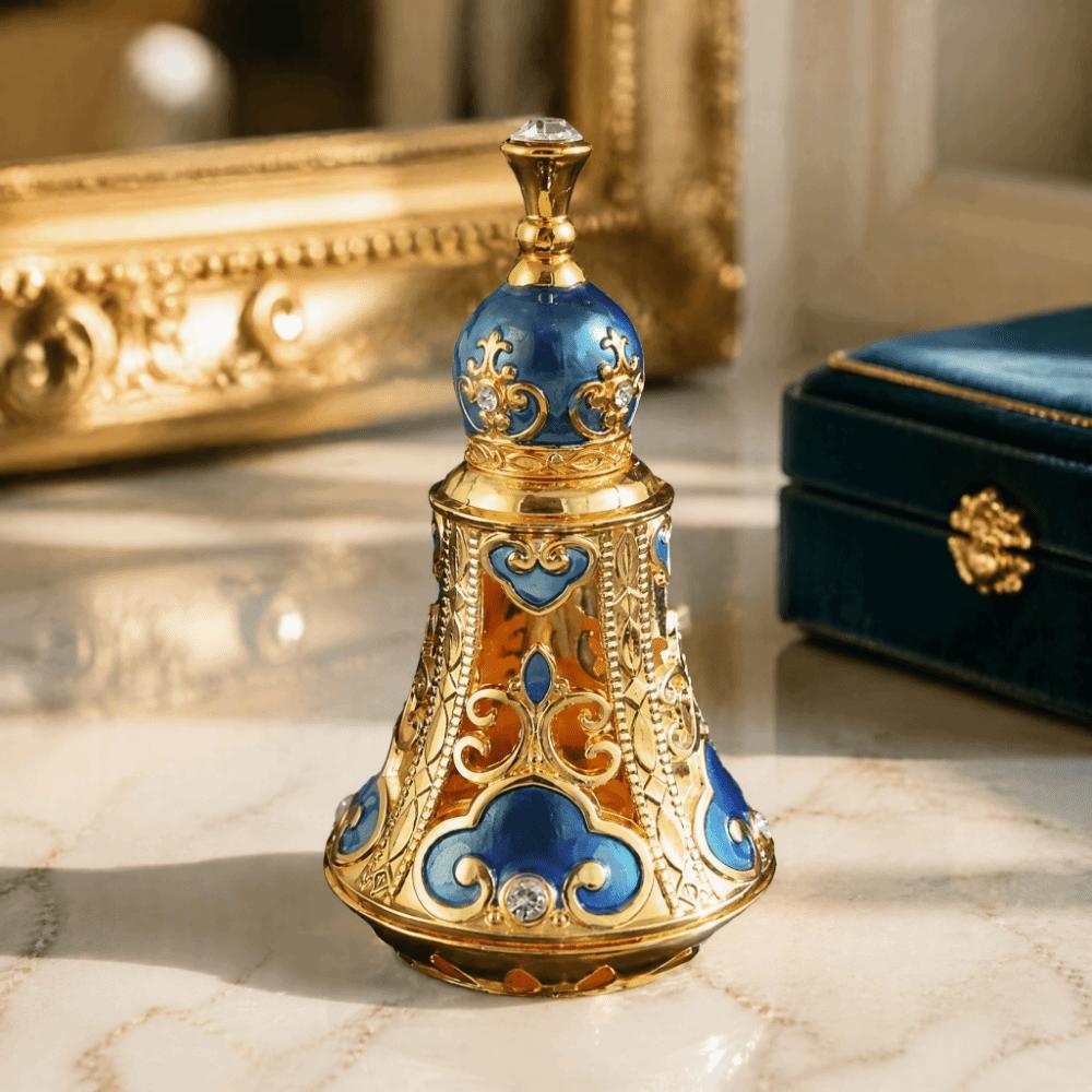 Refillable Decorative Fragrance Bottle Dipstick Applicator Glass Fragrance Bottle Bathroom