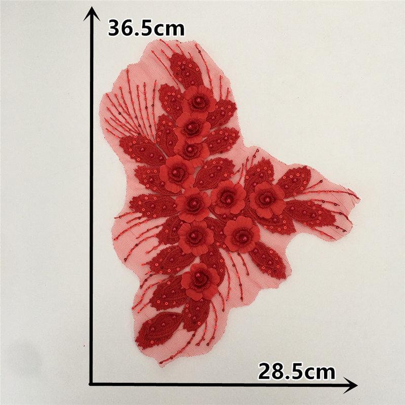 

Вышивка Трехмерный Горячий Бриллиант Бисер Кружевной Воротник Пайетки Аксессуары Сделай Сам Декаль Нашивка для Одежды Кружевные Аксессуары Style 1815 (1 piece)