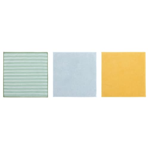 

PEPPRIG Microfiber Cloth - Green Blue/Yellow 28x28 cm 205.676.38