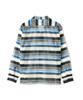 Schott NYC Patterned Mesh LS Shirt, Men's, Size M, 122, Navy Striped, 782-3120002
