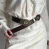 2026 new fashion Cummerbunds Trendy Chain Link Belt for Women, Gold Metal Waist Belt for Jeans Dress, Streetwear Punk Style Accessory