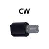 Toilet Lid Torque Dampers for Reducing Slamming Noise Plastic Cover Accessories Featuring Left and Right Hand Shaft Markings