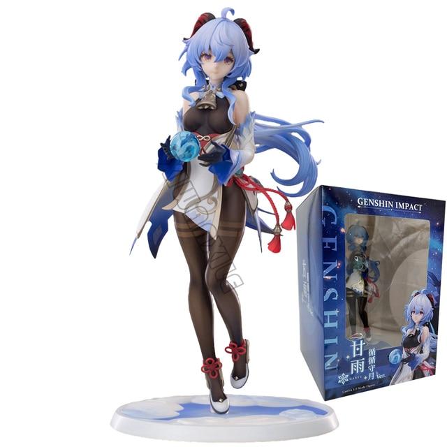 Genshin Impact Klee Hibana Knight Anime Figure Ganyu /Keqing /Paimon Action Figure Yae Miko /Hu Tao Figurine Model Doll Toys