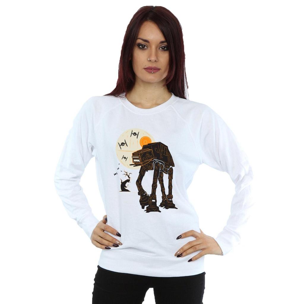 STAR WARS Womens/Ladies Halloween AT AT Sweatshirt