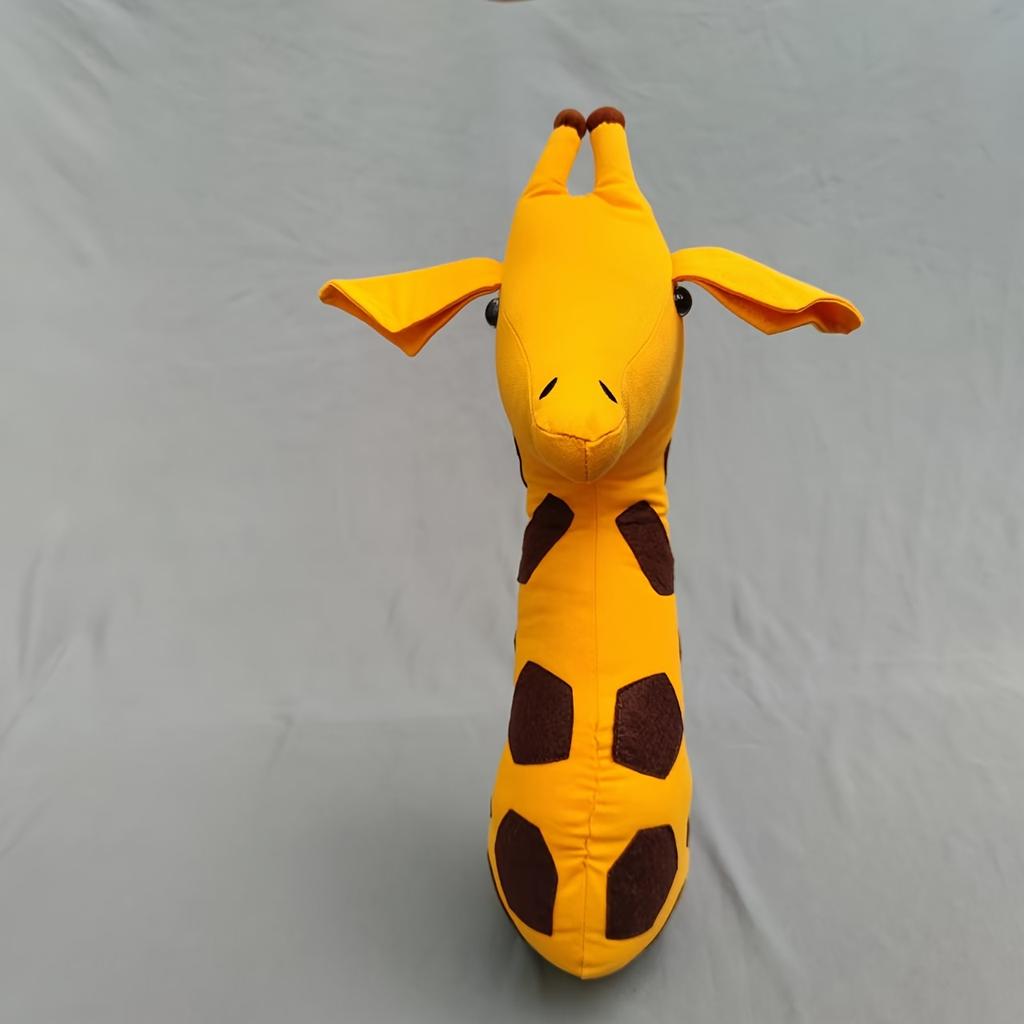 3D Animal Head Wall Hanging Ornament Filled Giraffe Hanging New Animal Head Nordic Style Decoration Home Decor Decoration Crafts