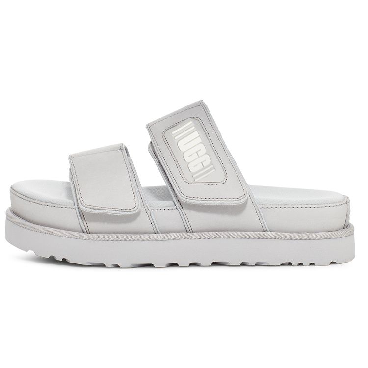 UGG Greer Thick Sole Fashion Sandals Women Sandals Metallic-Gray 1125039-MGLH 36