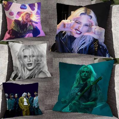 Rock E-Emily A-Armstrong Throw Pillow Case For 45x45cm 40x40cm 55x55cm 50x50cm 30x30cm Square Car Pillowcase Shell