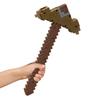 Mattel Minecraft Weapon Transforms in Sword and Pickaxe Figure for Ages 6 and No Batteries JKC15 Seconds! Kids, Up, Brown, Required,