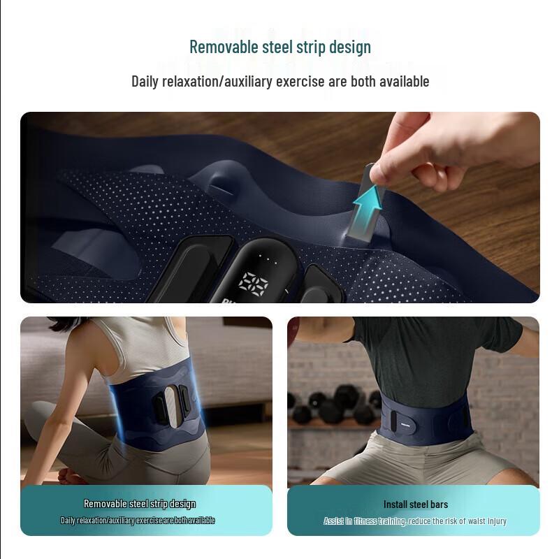 Philips Smart Connect Waist Massage Belt with Heat & Vibration