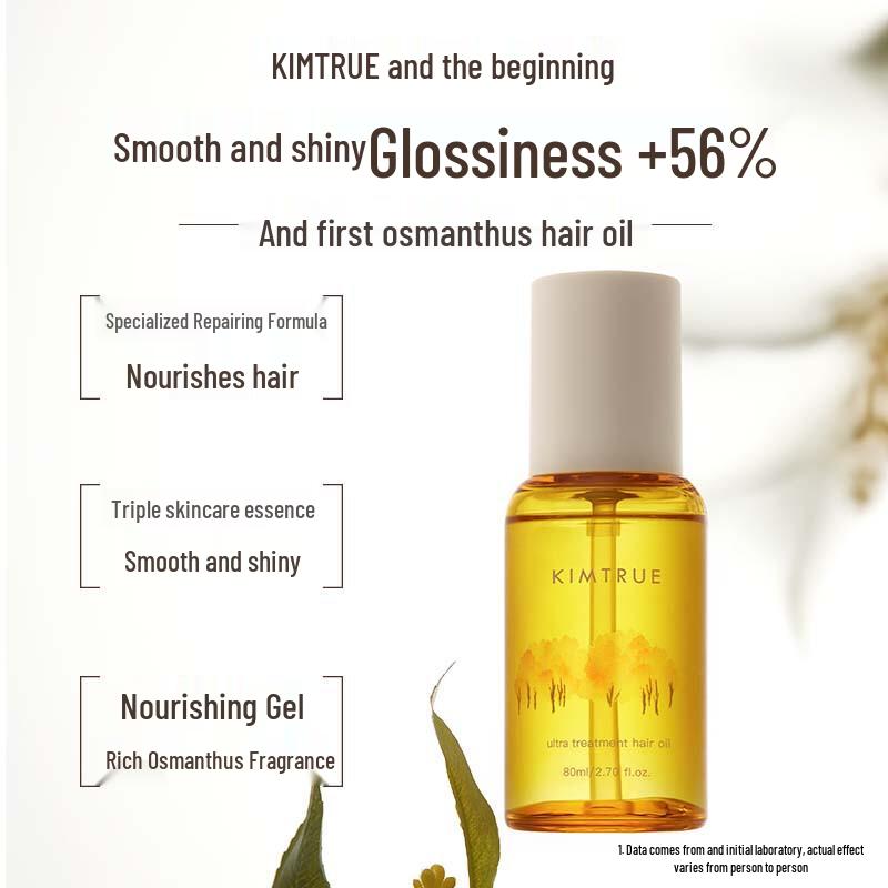 KIMTRUE Hair Oil Smoothing & Anti-Frizz Set (3 X 20ml)