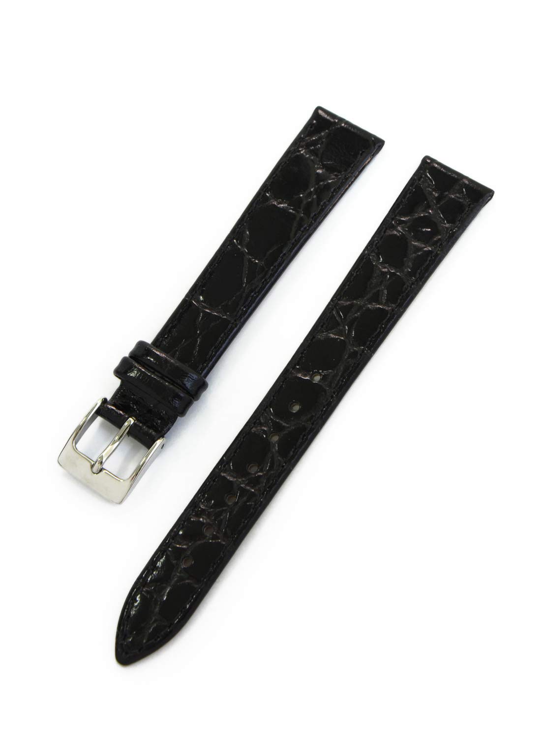 CASSIS [Cassis] Calfskin Watch Strap BRISTOL 14mm Black with Replacement Tool D1004208019014