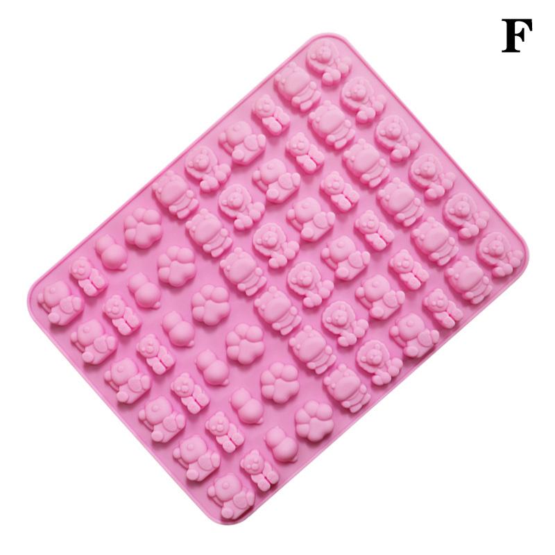 1pc 32/48/60 Cell Forest Animals Mold Silicone Molds Pastry Fudge Chocolate Candy Making Molds DIY Baking Decoration Tools Cake