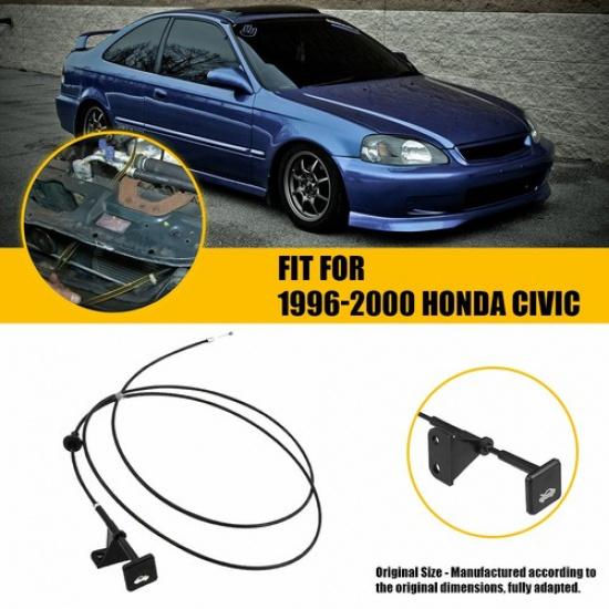 Трос открывания капота с ручкой 74130-S01-A01 Для Honda CIVIC 1996-2000 B16 D16