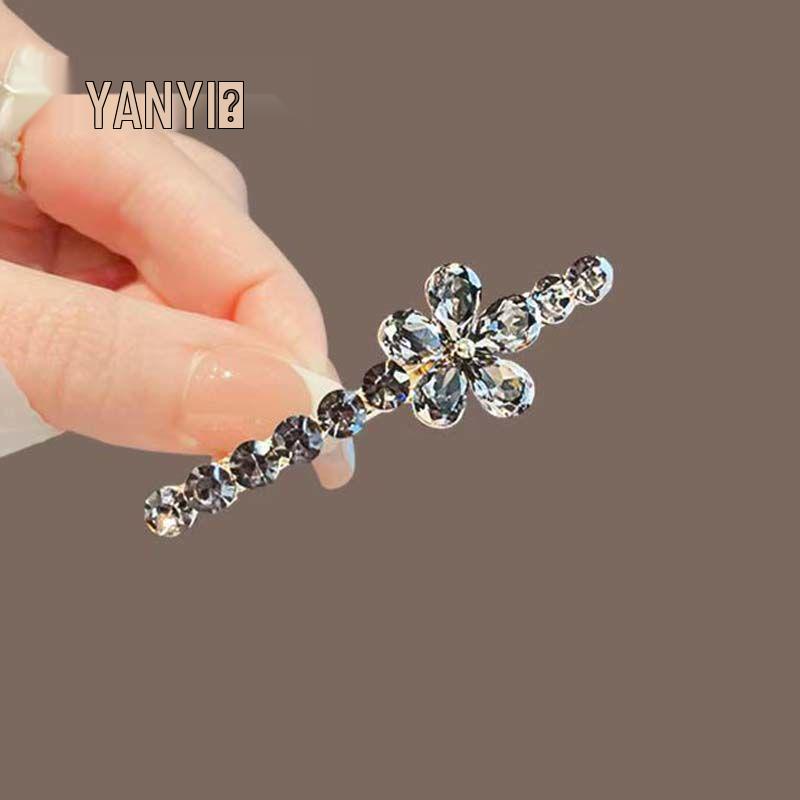 Elegant French Flower Hair Clip - Luxury Side or Back Hairpin for Women
