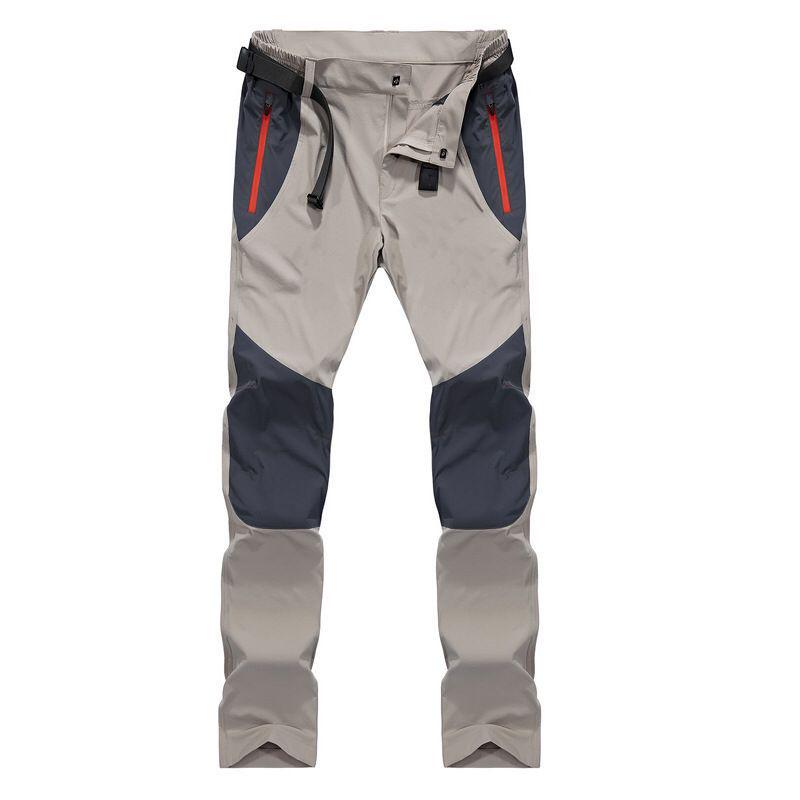 Men's 105 Quick Dry Lightweight Waterproof Summer Hiking Trousers - Large Size