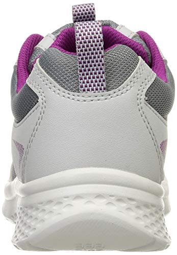 Spalding JIN 3820 Women's Lightweight Water-Repellent Walking Sneakers, Size 24.0 cm, Gray