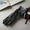 New Genuine Leather Sheepskin Winter Men's Gloves Warm Fleece Driving Cycling Touch Screen Gloves Best Gift For Men