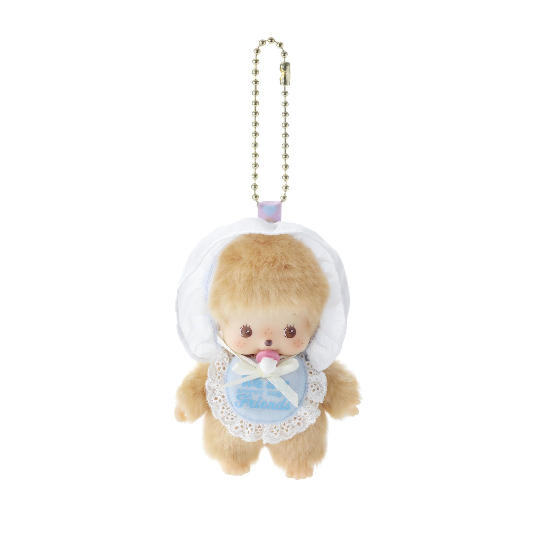 

Sekiguchi Monchichi Sweet Sugar Babychichi S Boy ball 205943 H14 x W10 x D7cm (with chain)