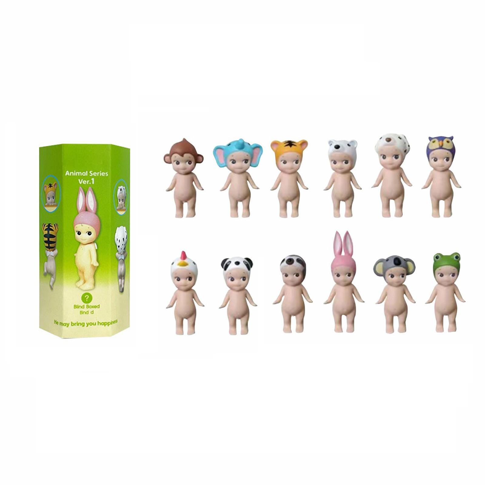 

Откройте для себя мистическое царство крылатых чудес: Интригующие фигурки ангелов в сюрприз-слепых коробках Angel Hippers Dreaming Series Figure One Size