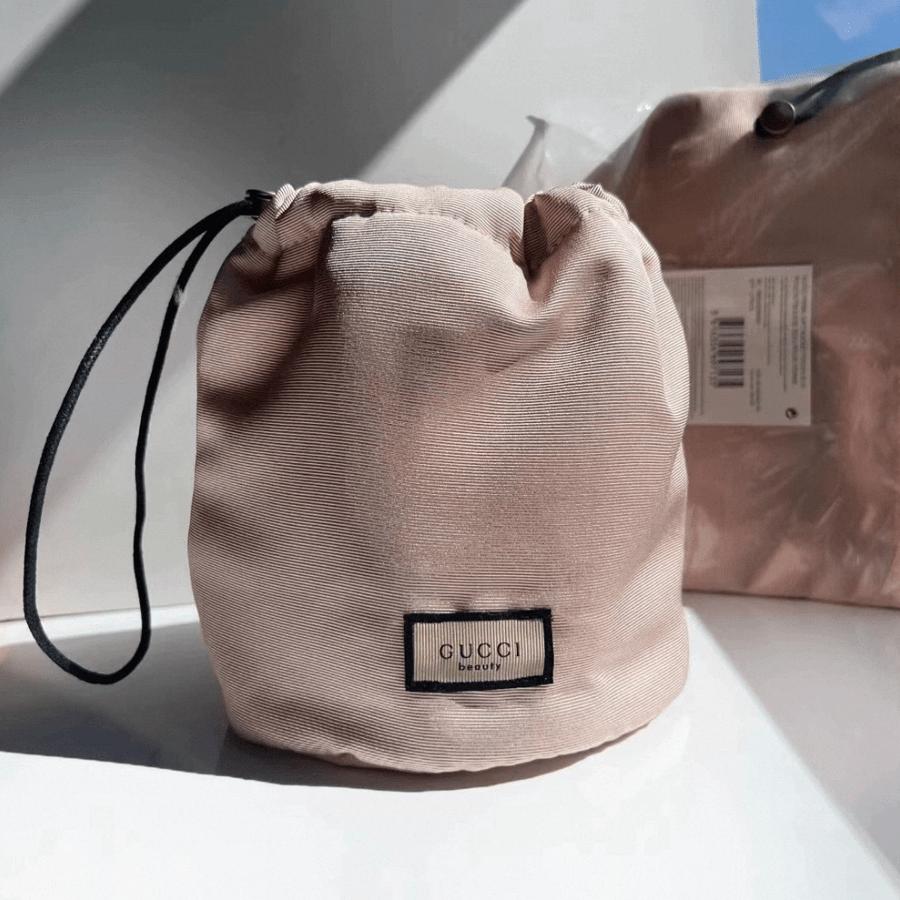 Ladies' Makeup Bags, Suitable for Gift-Giving During Festivals, As a Gift for a Girlfriend or a Friend's Present Pink Canvas GUCCI-GIFT-50