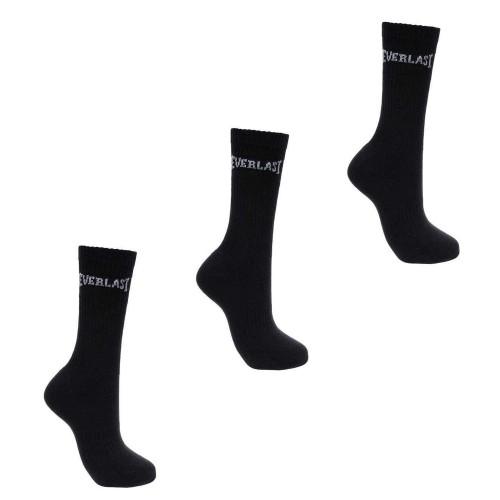 Everlast Mens Logo Crew Socks (Pack of 3)