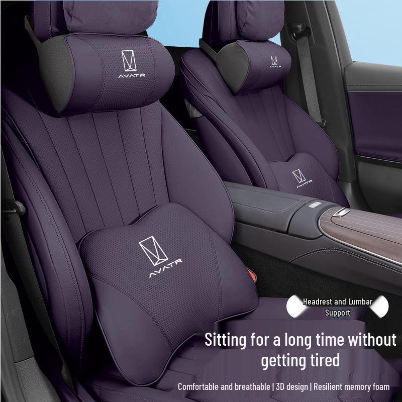 Avatr 07 Car Headrest & Lumbar Support Neck Pillow PRO+