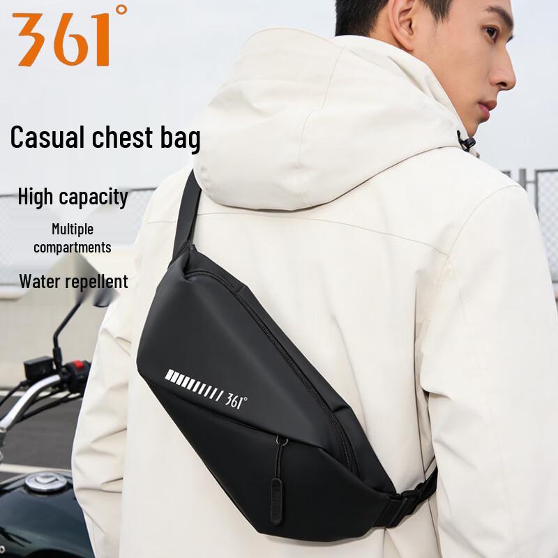 361° Unisex Water-Resistant Large Capacity Crossbody Chest Bag
