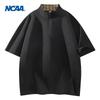 NCAA Men's Zipper Polo T-Shirt