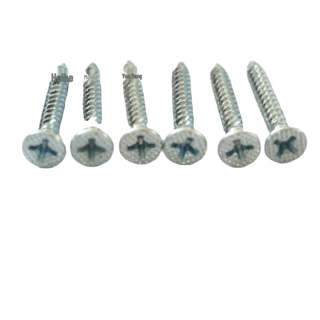 High-Strength Zinc Coated Fiber Wall Panel Screws M3.5 in Various Lengths