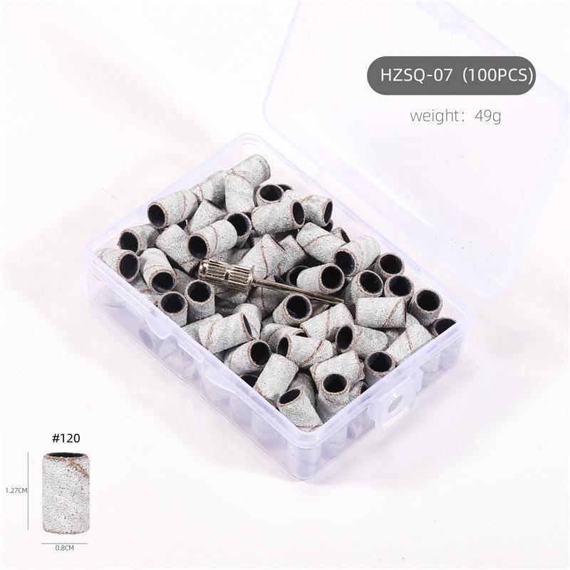 Exclusive Nail Sanding Bands With Bearings - White, Black, Brown