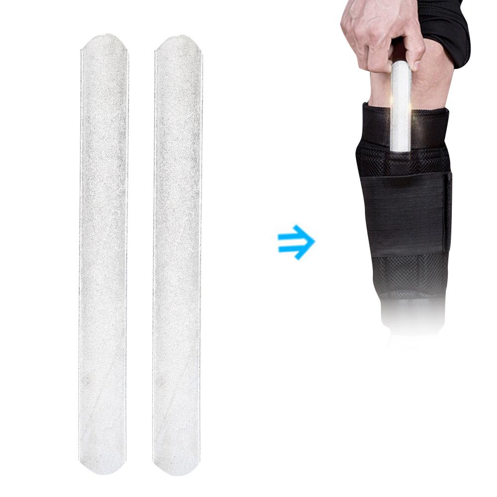 2pcs Plated Steel Plates for Adjusted Weight Vest and Leg Shin Guards 25cm