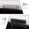 Smoked Black Third 3RD Hight Brake Light Cover Trim For Ford F150 Raptor 2009-14
