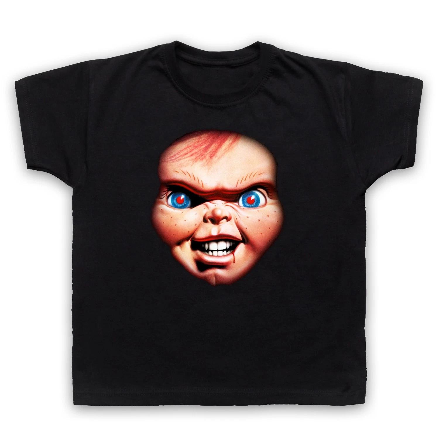 Чакки Детская Ретро Игровая Кукла Лицо Ужаса Детская Футболка Все Цвета 140