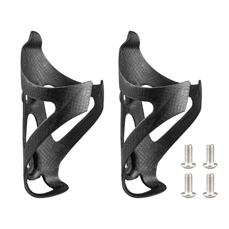 3K Full Carbon Fiber Bike Bottle Cage Super Light Water Bottle Holder Road Bikes Mountain Bicycle Water Cup Kettle Holder-Matte