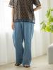 Pantalon large DNM BLECH M [Beams Heart] Center-P Femme